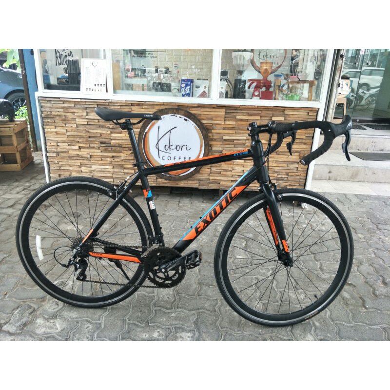 Jual Preloved Sepeda Roadbike Exotic 2708 Alloy 8 speed brifter inner ...