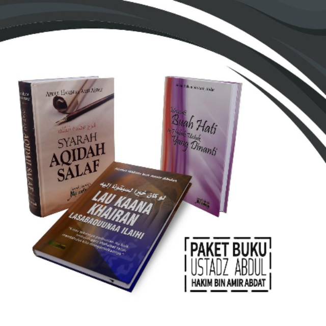 Jual Paket Buku Ustadz Abdul Hakim Bin Amir Abdat | Shopee Indonesia