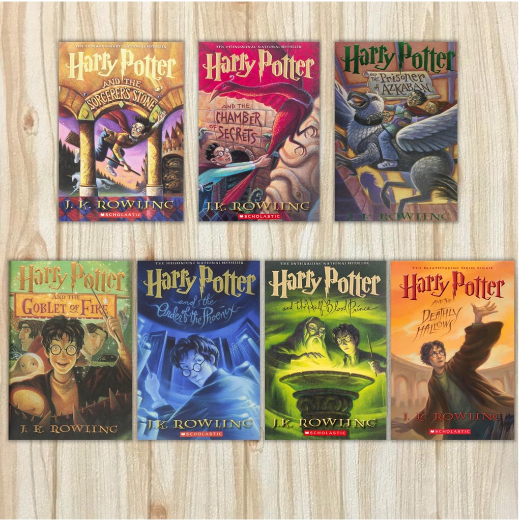 Jual Harry Potter And The Sorcerer's Stone Series - J.K. Rowling ...