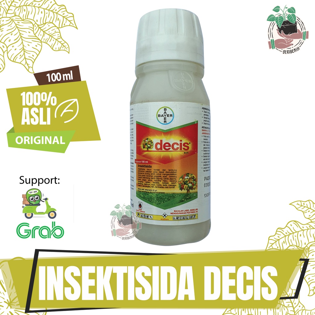 Jual INSEKTISIDA DECIS 25EC 100ML PESTISIDA OBAT PEMBASMI HAMA SEMUT ...