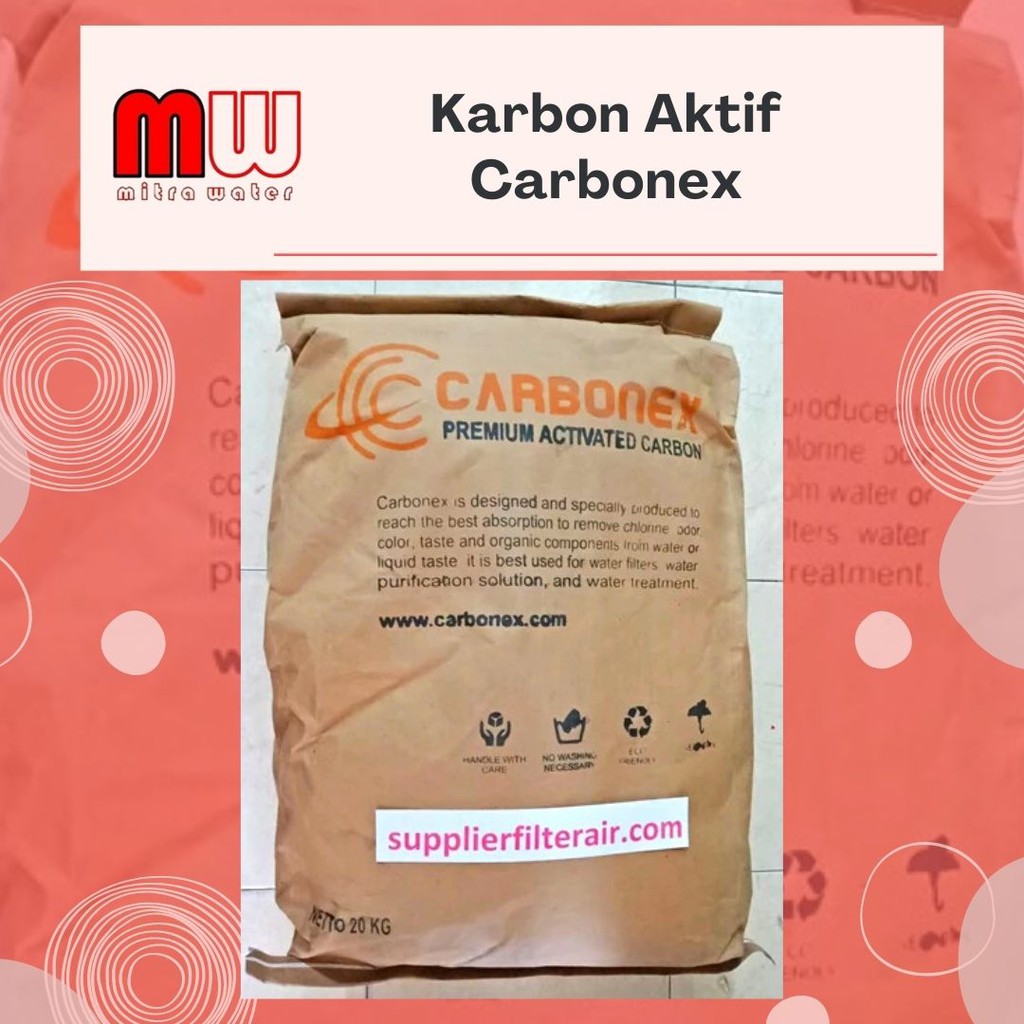 Jual Karbon Aktif Carbonex Sak Kg Ukuran X Shopee Indonesia