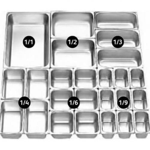 Jual Subron Food Pan 1/1/10 ukuran 33x53x10cm Wadah Saji Stainless ...
