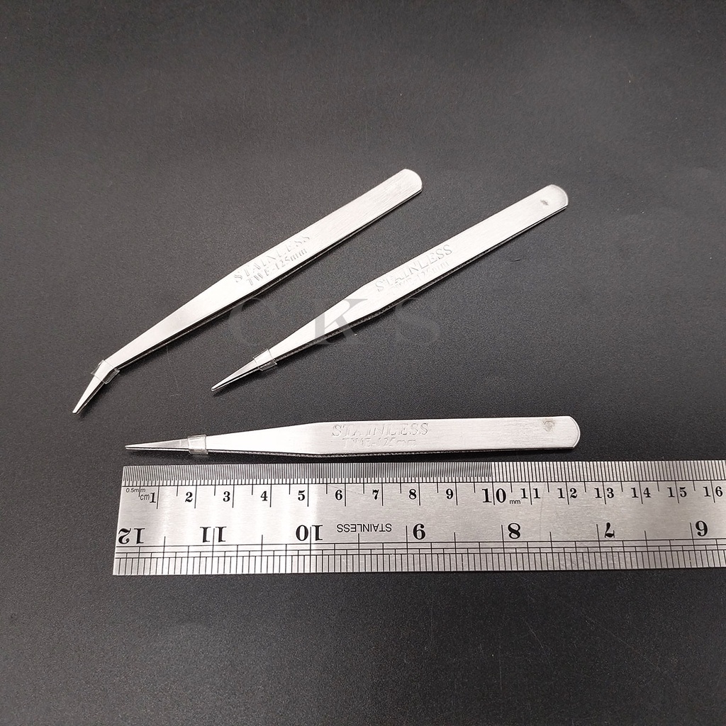 Jual Pinset stainless / pinset aktion panjangnya 125 mm | Shopee Indonesia