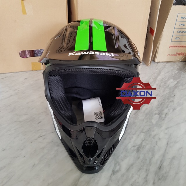 harga helm kawasaki klx