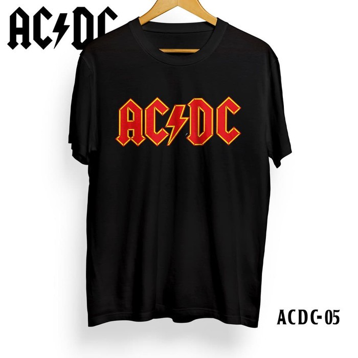 Jual Kaos Acdc - Logo - Original New States Apparel - S | Shopee Indonesia