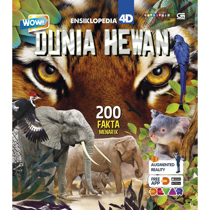 Jual Wow! Ensiklopedia 4D: Dunia Hewan (Buku Anak) | Shopee Indonesia