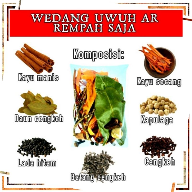 Jual Wedang Uwuh Rempah Saja Shopee Indonesia