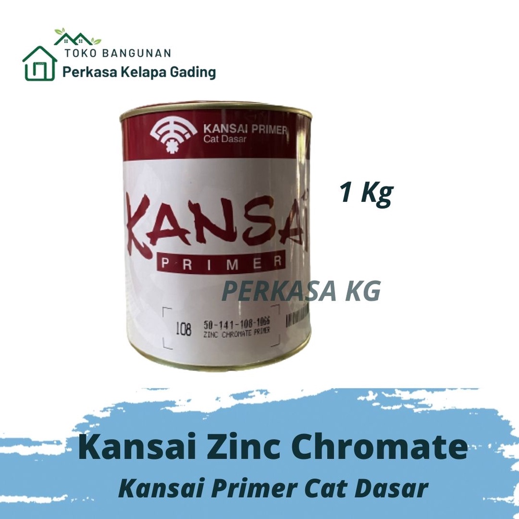 Jual Cat Dasar Kansai Zinc Chromate 1 Kg Primer Shopee Indonesia 2426