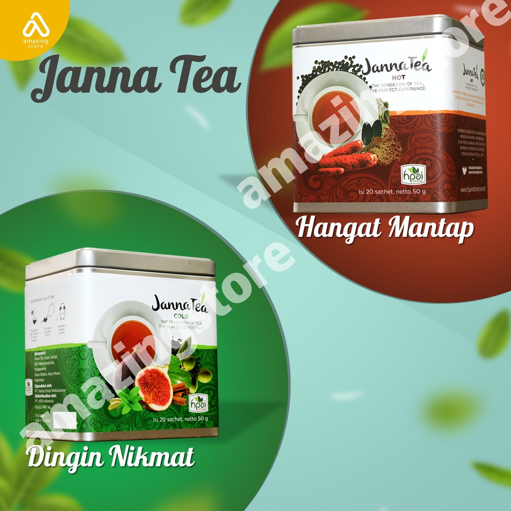 Jual Jannatea Hni Hpai Jannatea Hot And Jannatea Cold Shopee Indonesia