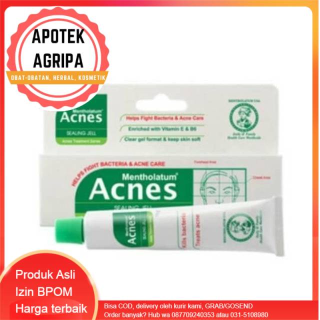Jual Acnes Sealing Gel 9 Gr Shopee Indonesia
