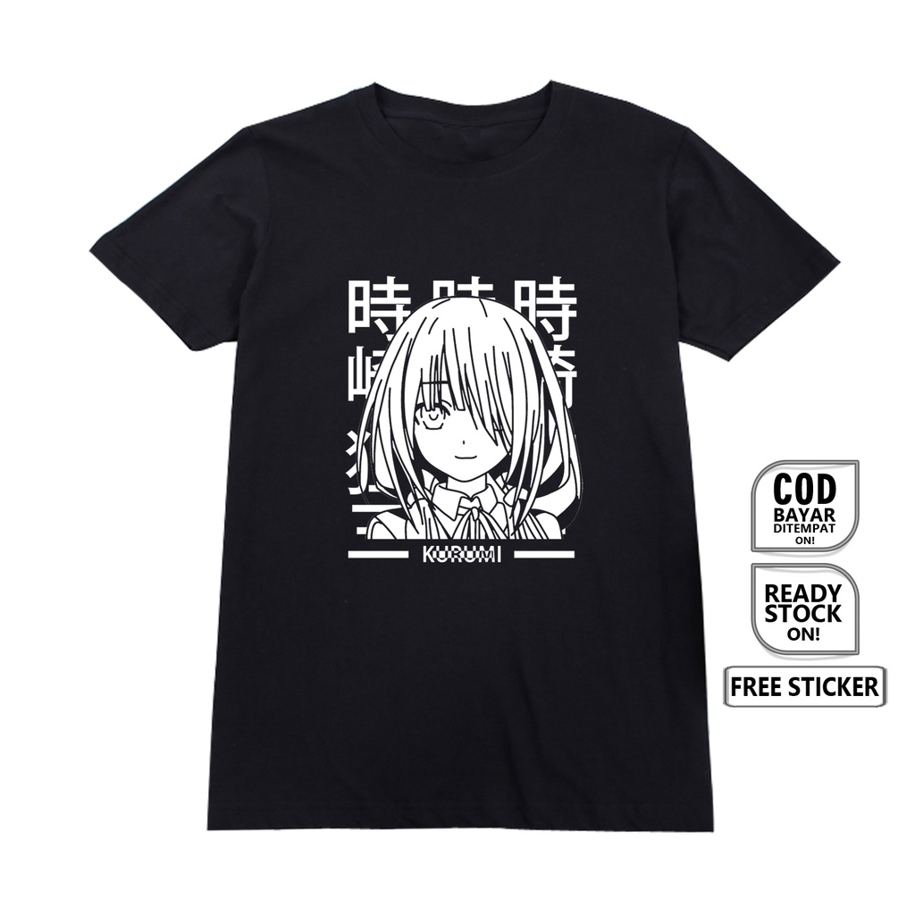 Jual Kaos Waifu Anime Manga Kurumi Tokisaki Date A Live Baju Jepang