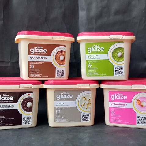 Jual COLATTA GLAZE ALL VARIANT 1KG | Shopee Indonesia