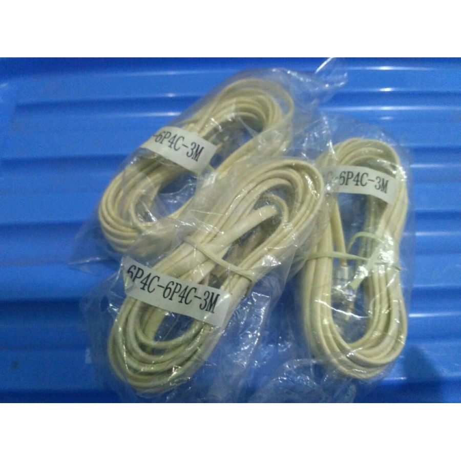 Jual Kabel Line Telepon 3M + RJ 11 | Shopee Indonesia