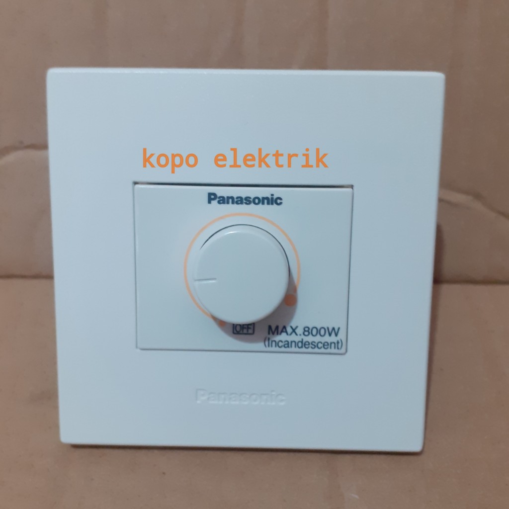 Jual Panasonic Dimmer 800 watt Style white | Shopee Indonesia