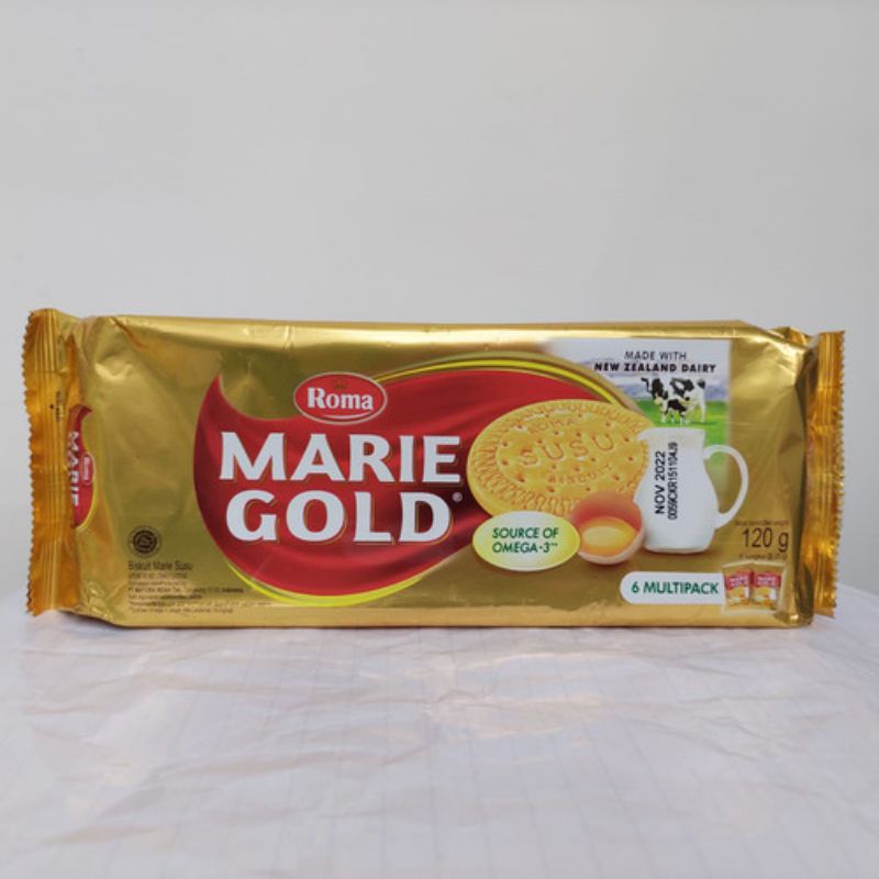 Jual Roma Marie Gold G Biskuit Marie Susu Shopee Indonesia