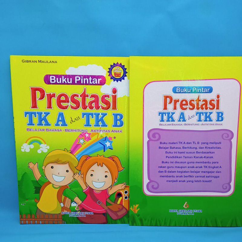 Jual BUKU ANAK~BUKU PINTAR PRESTASI TK A DAN TK B | Shopee Indonesia