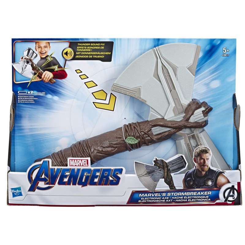 Hache Stormbreaker électronique Marvel Legends Avengers Endgame - Hasbro, Neuf, Effet Lumineux/sonore