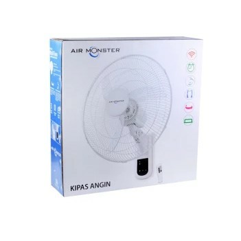 Jual AIR MONSTER KIPAS ANGIN DINDING 45CM REMOTE | Shopee Indonesia