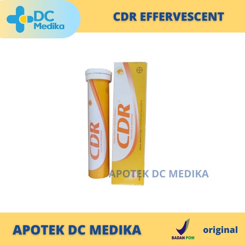 Jual CDR Effervescent / Multivitamin / Vitamin C / Vitamin daya tahan ...