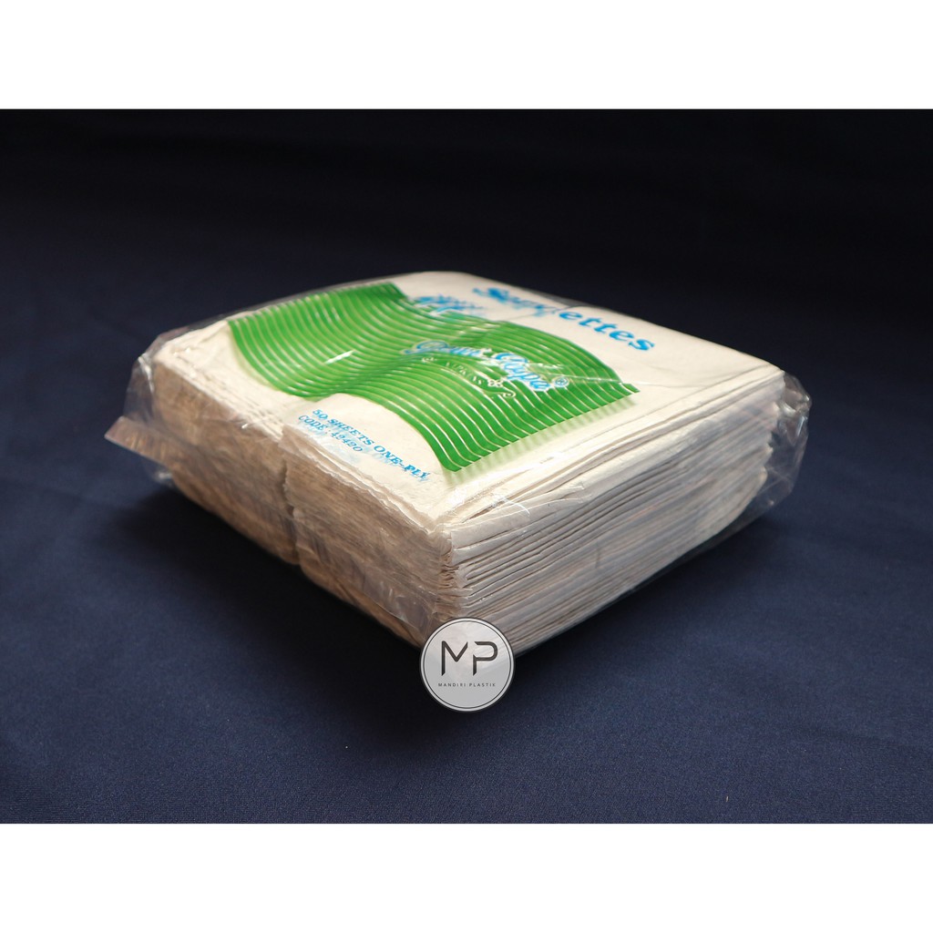 Jual Tissue potong/tissue dus snack/tissue puspa (100lbr) | Shopee ...