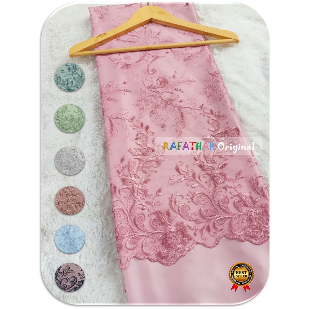 Jual KAIN TILE KAIN BROKAT KAIN TILE MUTIARA KAIN KEBAYA TILE BAHAN ...