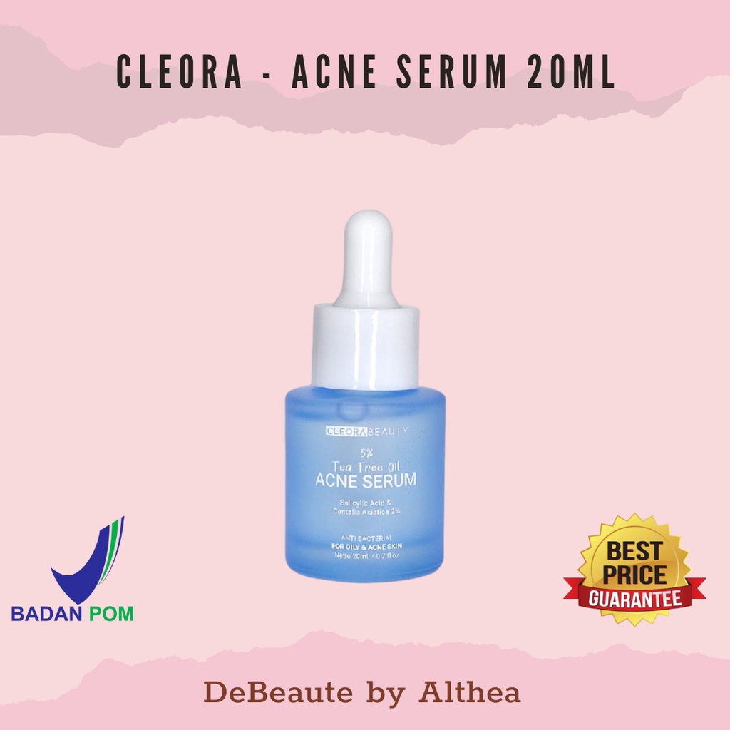 Jual Cleora Beauty Acne Serum 20ml | Shopee Indonesia