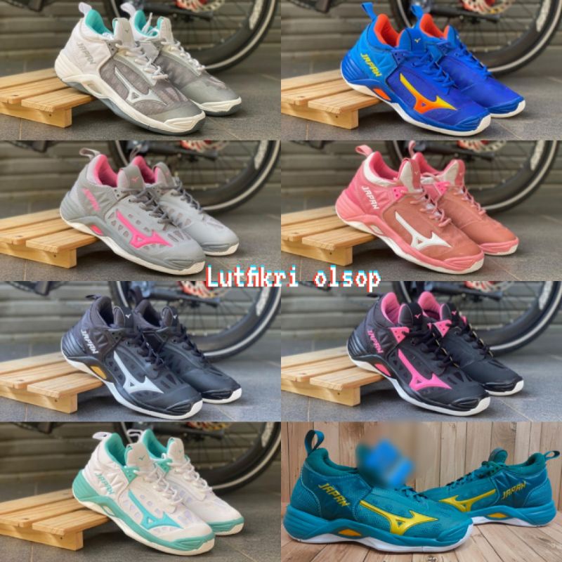 Sepatu asics clearance mizuno