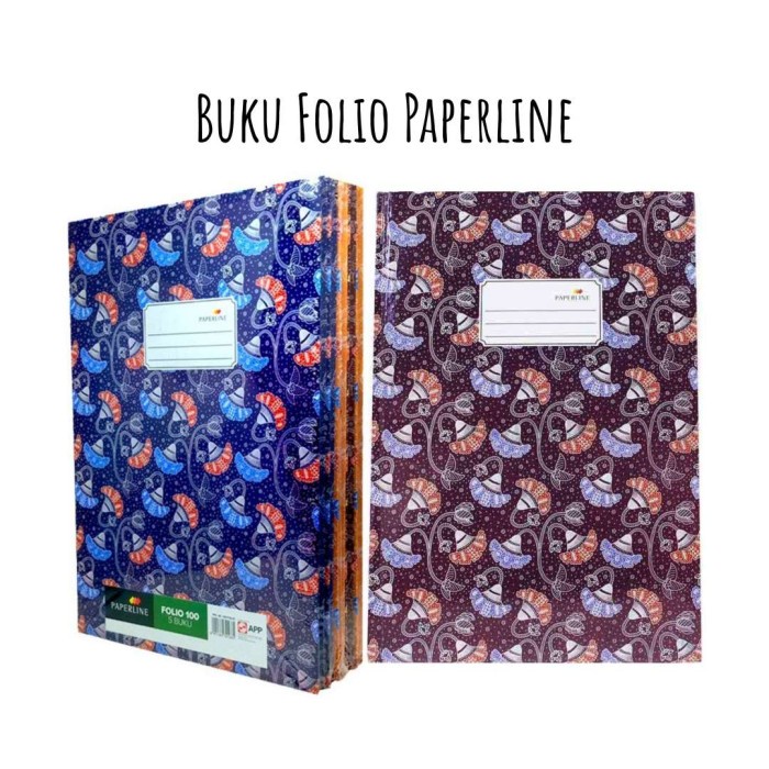 Jual Buku Folio / Buku Besar Paperline @ 5 Pcs | Shopee Indonesia