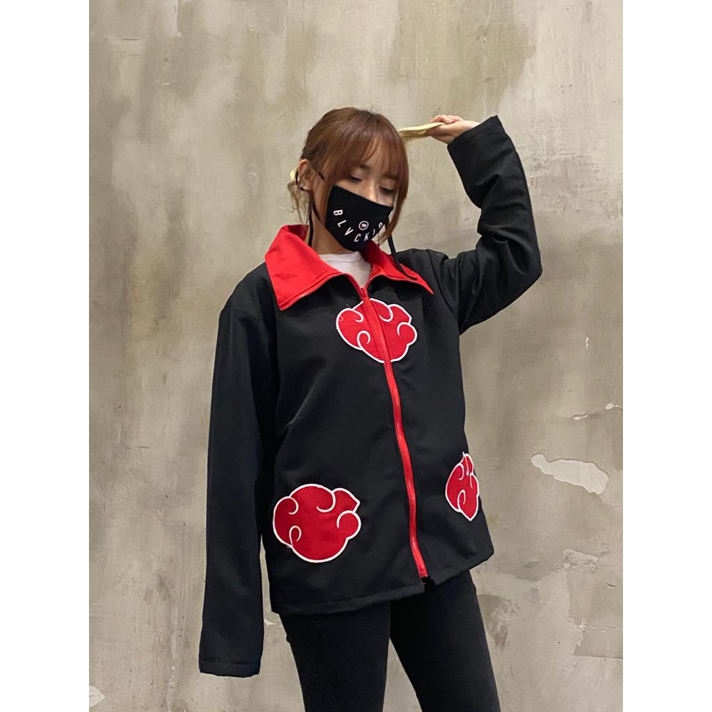 Jual Jaket Anime Akatsuki Itachi Uchiha Naruto Shippuden Awan