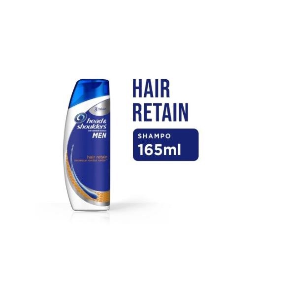 Jual Head And Shoulders Shampoo Men Hair Retain 165 Ml Shopee Indonesia