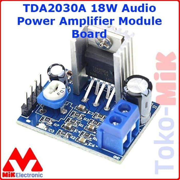 Jual HARGA TURUN TDA2030A 18W Audio Amplifier Module Power Amplifier