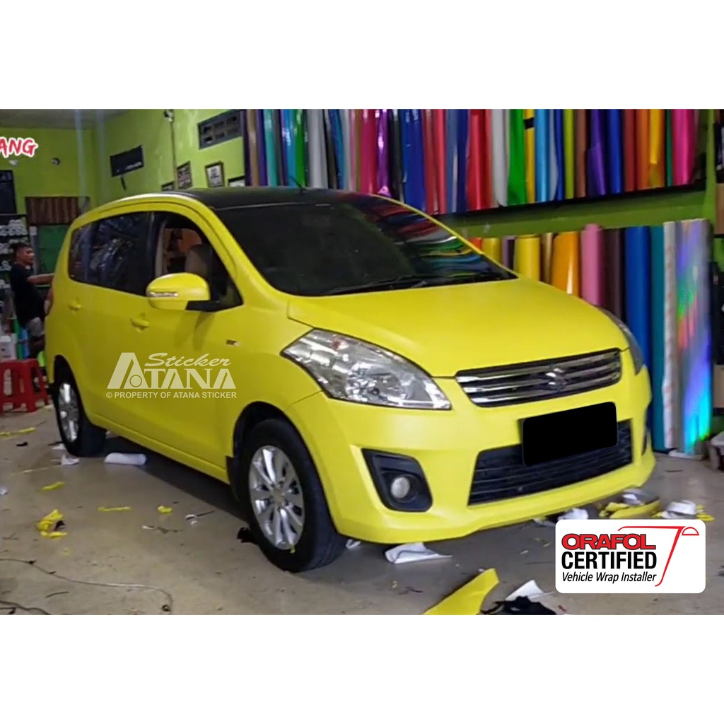 Jual Skotlet Kuning Doff Oracal 651 Scotlet Yellow Matte Stiker Matt ...