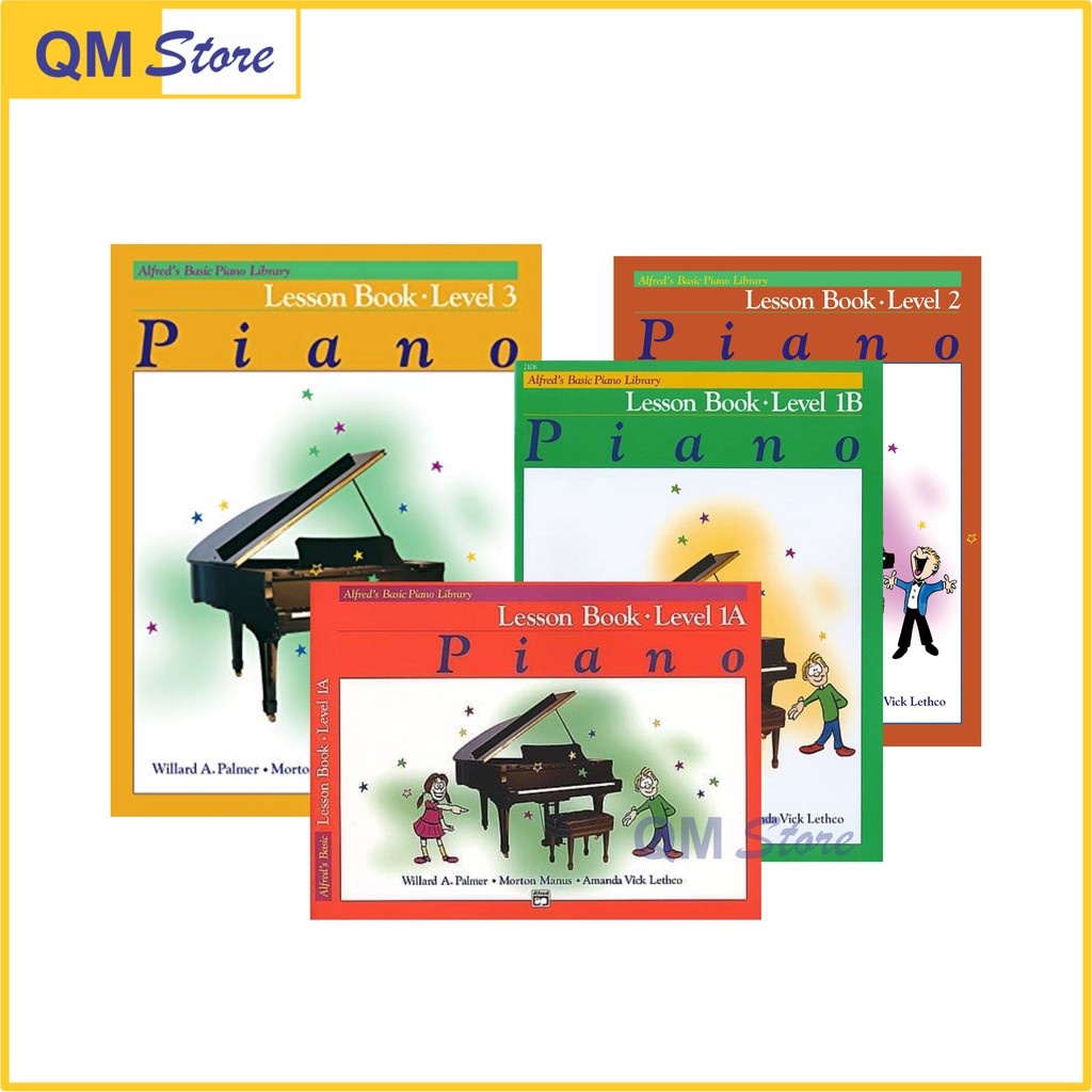 Jual Buku Piano Library: Lesson Book Level 1A, 1B, 2, 3 (Buku Musik ...