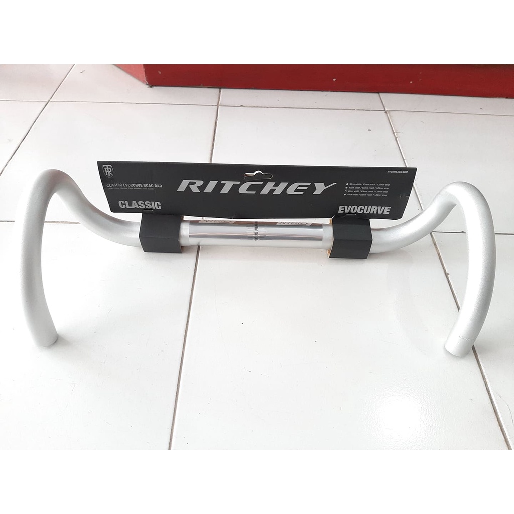 Jual HANDLEBAR Handle Bar DROP BAR ROAD BIKE RITCHEY CLASSIC EVOCURVE Shopee Indonesia