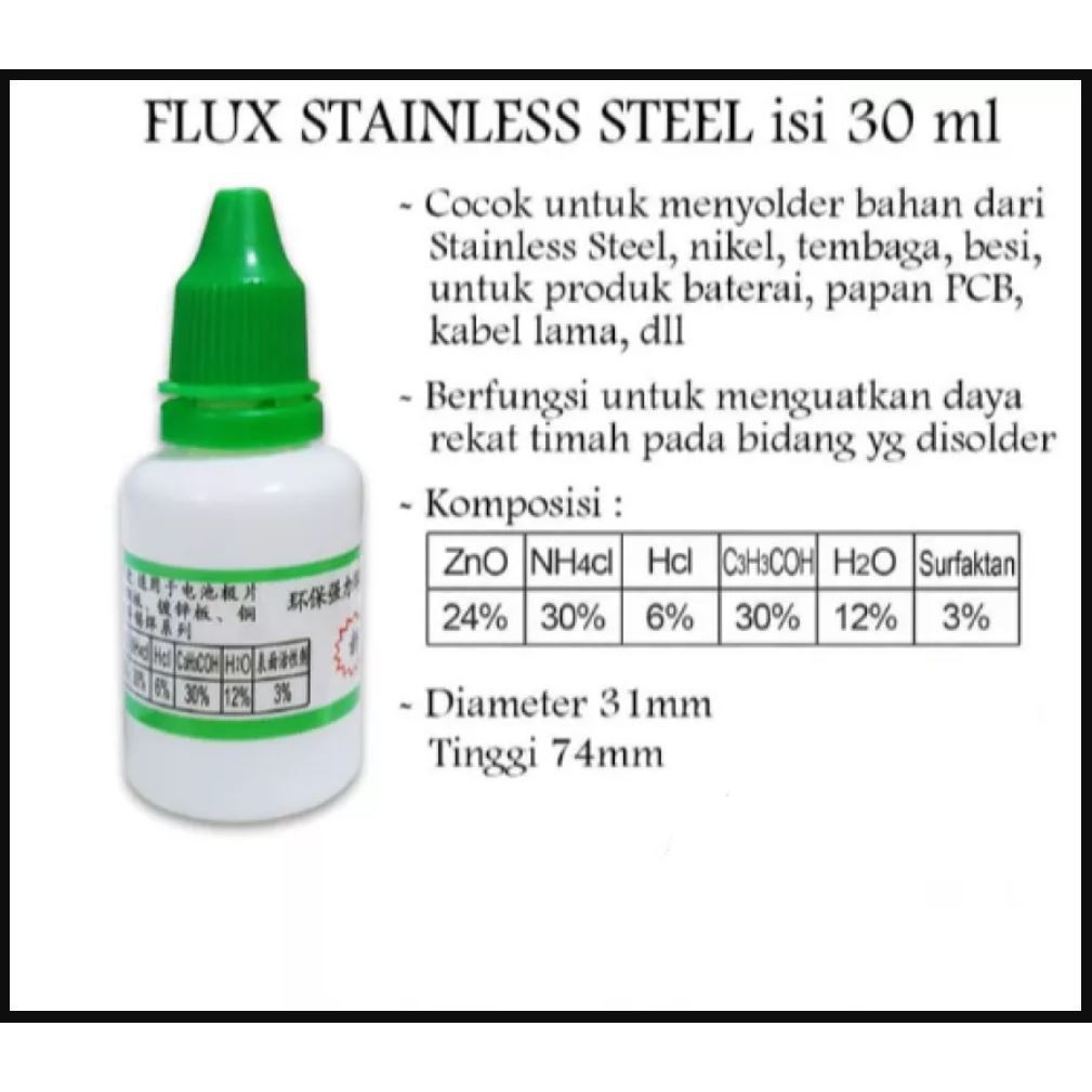 30ml Flux For Stainless Steel Welding Soldering Paste Flux Paste