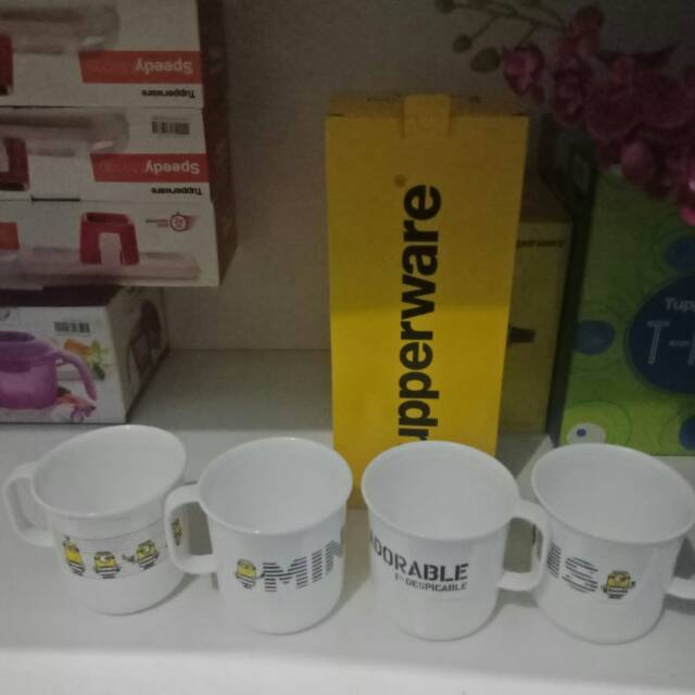 Jual minion mug set (4pc) Shopee Indonesia