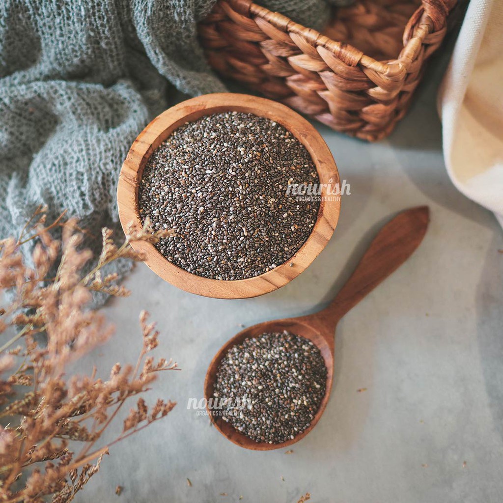 Jual Organic Black Chia Seed 1kg | Shopee Indonesia
