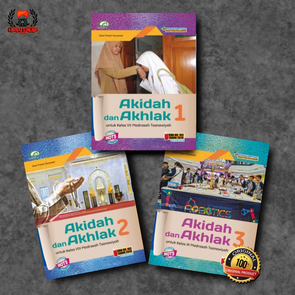 Jual Buku Akidah Dan Akhlak Kelas 7 8 9 / Akidah Dan Akhlak SMP ...