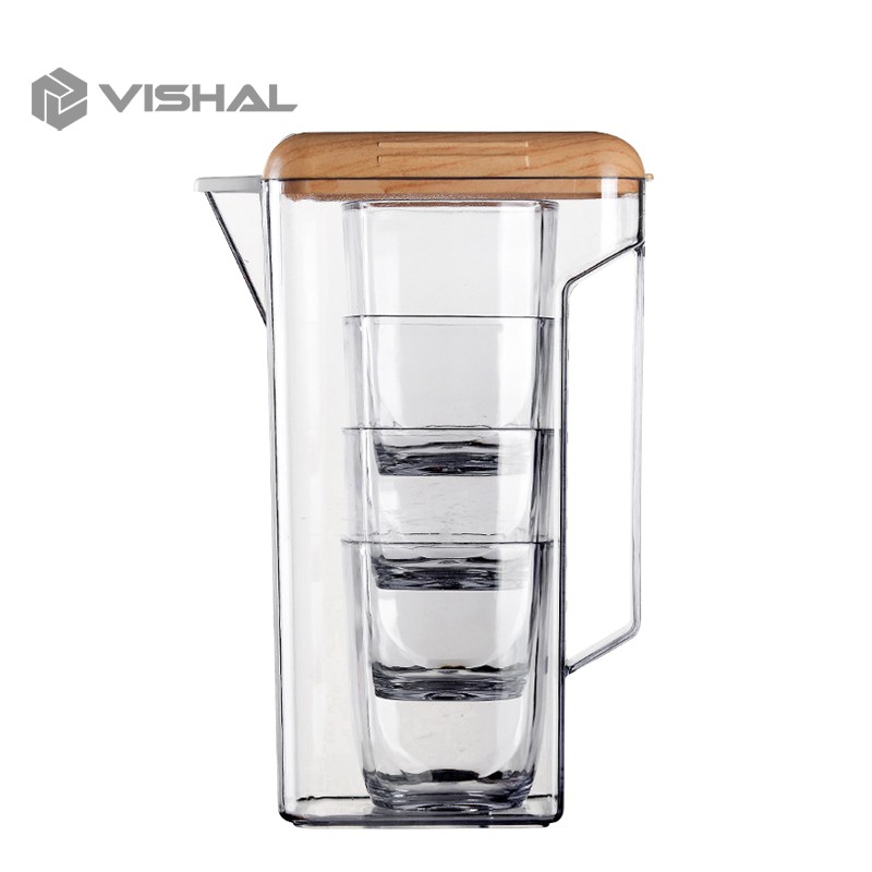 Jual Vishal Teko Gelas 5in1 Teko Airpitcher Infused Yeppo Pitcher Anabelle Water Water Jug 0197