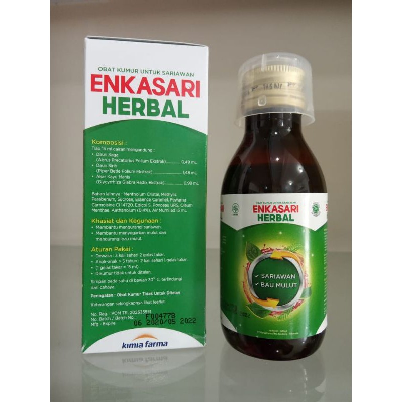 Jual ENKASARI HERBAL 120 ML | Shopee Indonesia