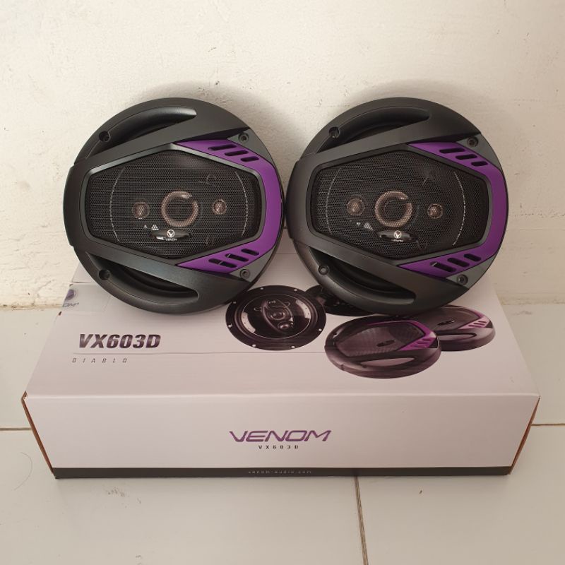 Jual speaker coaxial Venom Diablo VX603D 6.5 inch Shopee Indonesia