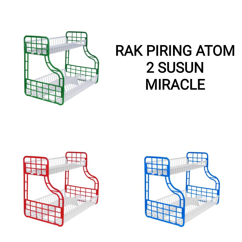 Jual RAK PIRING ATOM 2 SUSUN/RAK PIRING MIRACLE/RAK PIRING MINI/RAK