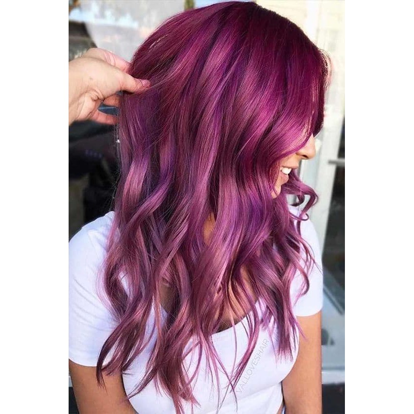 Jual COLORE FRESCO ROSE CAT RAMBUT PINK MERAH BAHAN DASAR AIR TANPA ...