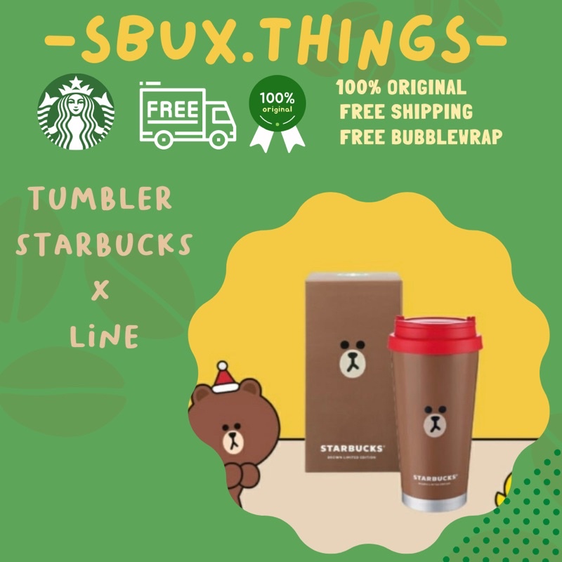 Jual Tumbler starbucks x line friend starbucks line tumbler line