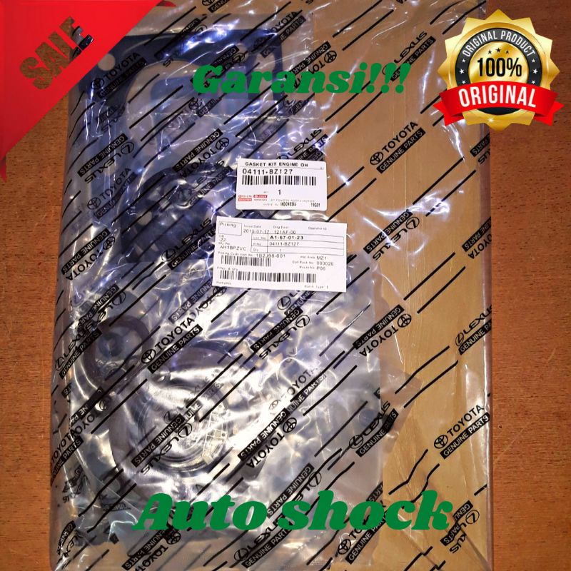 PARTS NUMBER 04111-74303 0411174303 Engine overhaul package