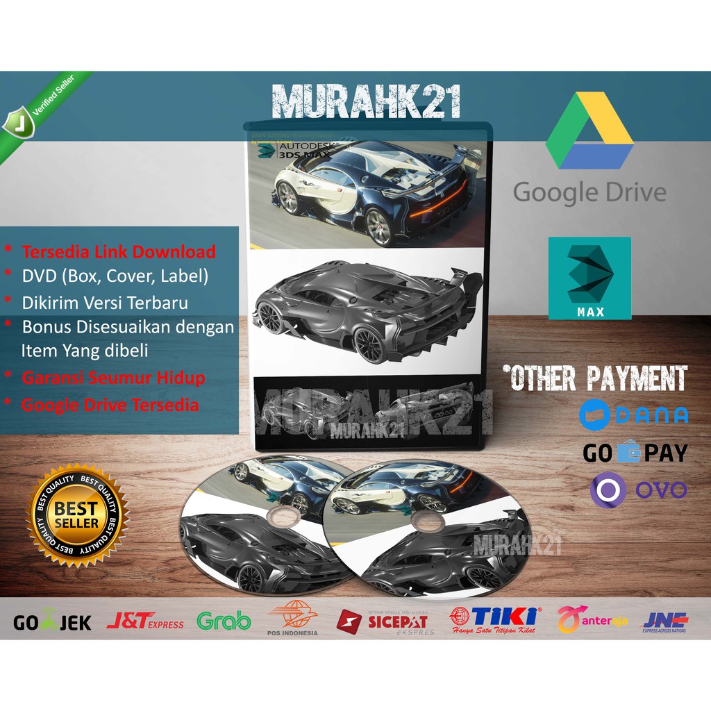 Jual Paket DVD Tutorial Mastering Autodesk 3ds Max V1 | Shopee Indonesia
