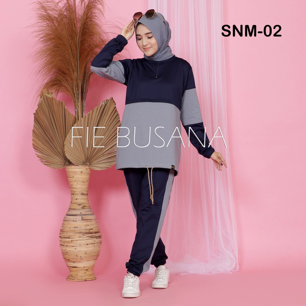 Jual pakaian senam muslim setelan olahraga wanita pakaian zumba baju