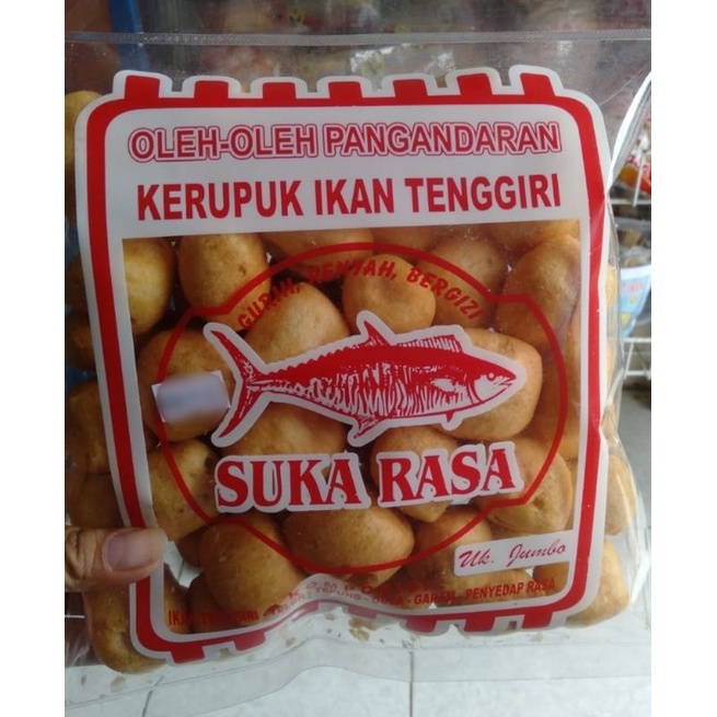 Jual Krupuk Ikan Tengiri Gr Oleh Oleh Pangandaran Makanan Ringan Snack Pangandaran