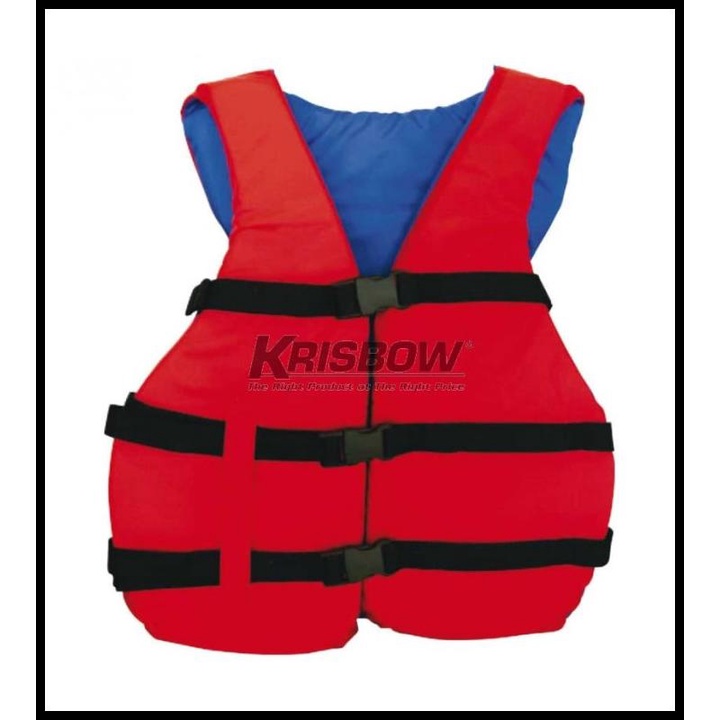 Jual Rompi Safety Vest All Size Red Krisbow Kw1000383 Shopee Indonesia