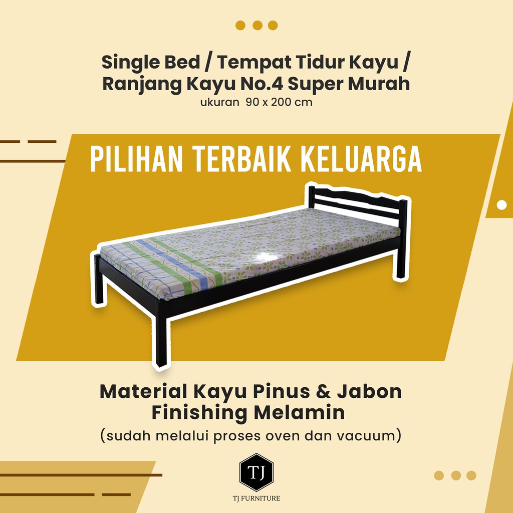 Single bed outlet ukuran